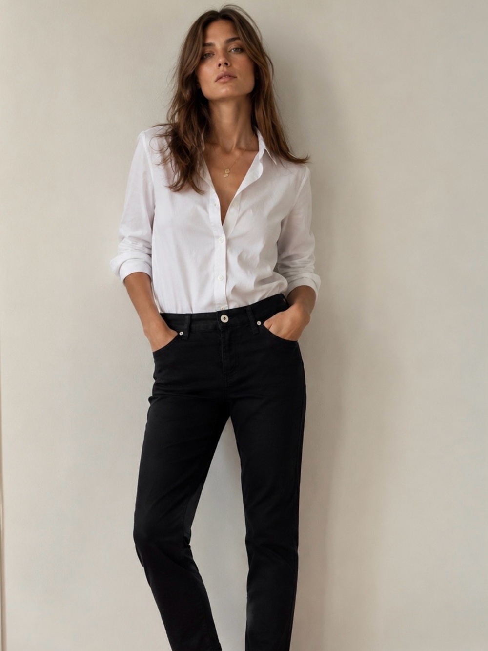 Fiorucci Italian Designer Black Straight Leg Cotton Jeans NWOT Size 30